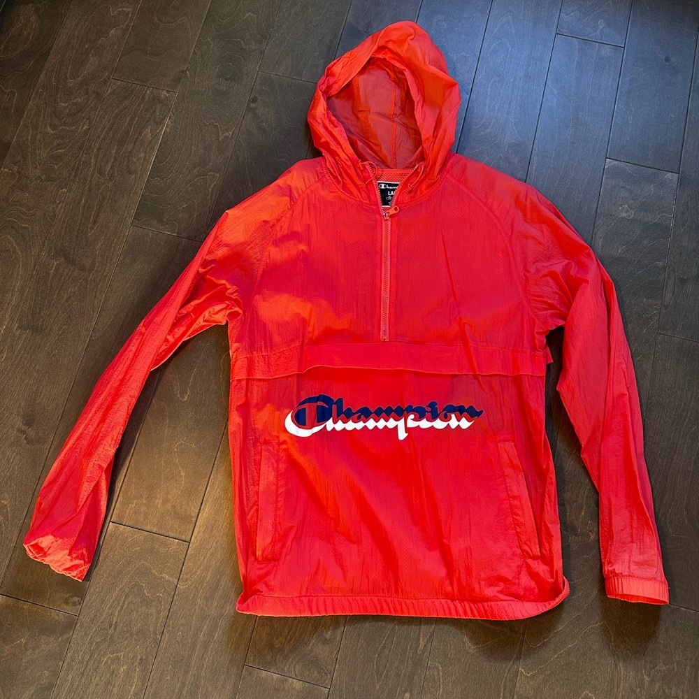 Coral Champion Windbreaker